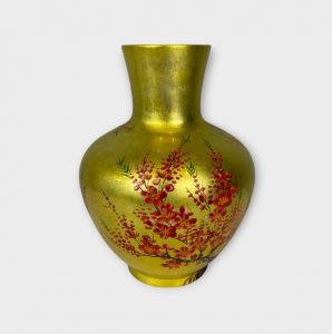 Bình gốm nghệ thuật vẽ tay – Hoa anh đào sắc xuân