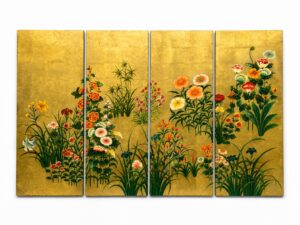 Tranh bộ Điền Viên Phú Quý
