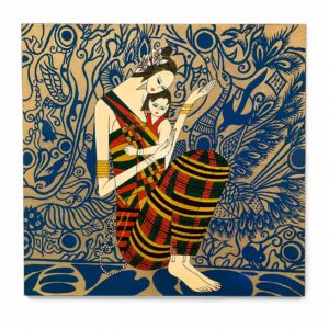 Tranh Sắc Vàng Vương Giả